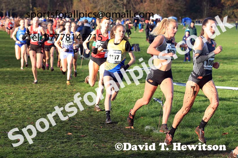 Senior Women and Under-23s, 2023 British Athletics Cross Challenge, Sefton Park, Liverpool. Photo: David T. Hewitson/Sports for All Pics